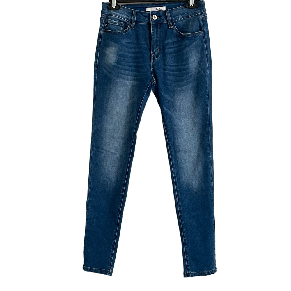 KanCan Women's Size 7/27 High Rise Dark Wash Skinny Jeans